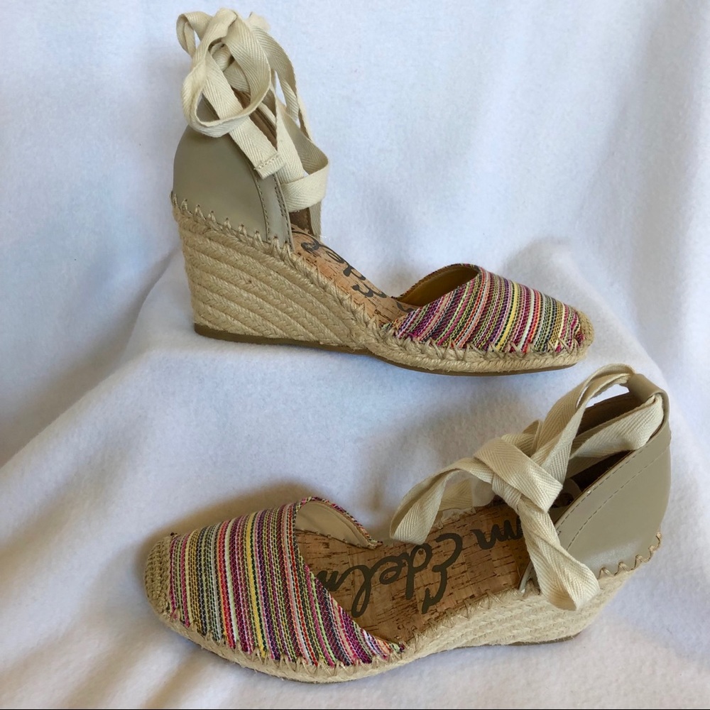 NWOT Sam Edelman Wedge Espadrilles - Picture 3 of 12
